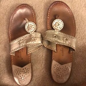 Platinum Jack Rogers Sandals